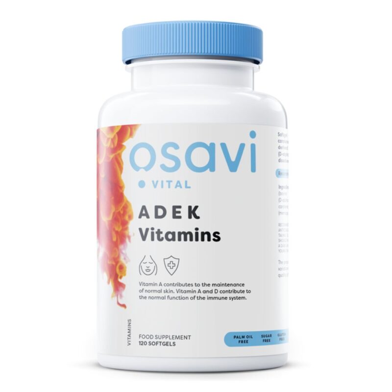 Osavi ADEK Vitamins – 120 softgels